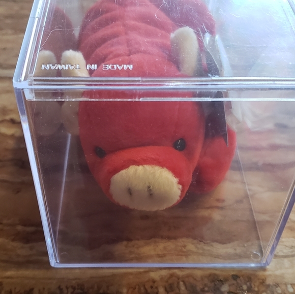 Ty Beanie Buddy Snort the Bull Plush Toy - 4002.. Authentic - Picture 3 of 8